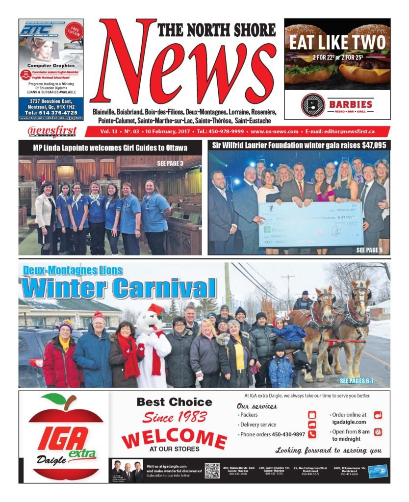 Front page image of the North Shore News Volume 13-3