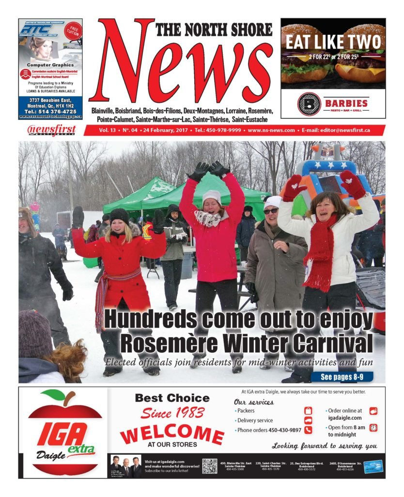 Front page image of the North Shore News Volume 13-4