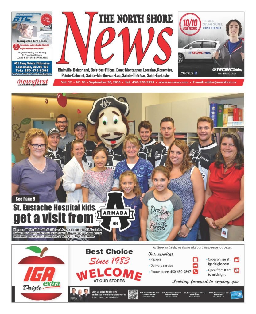 Front page image of the North Shore News Volume 12-18