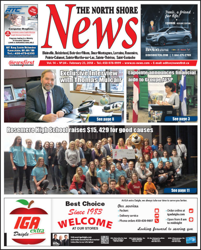 North Shore News Volume 14-04 Front page image of the North Shore News