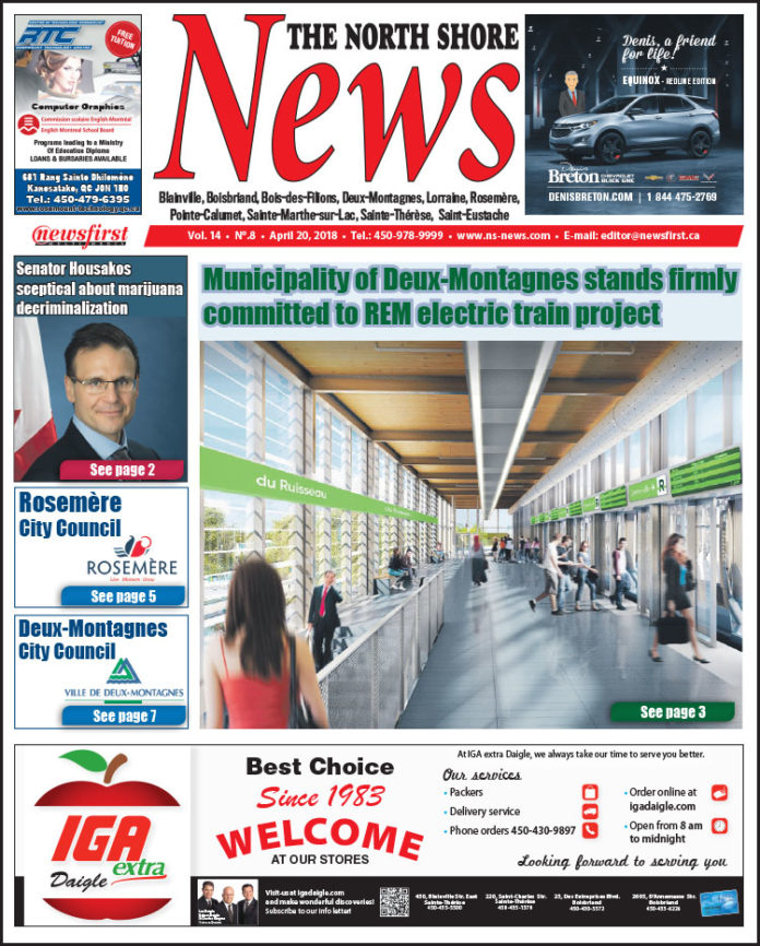 North Shore News Volume 14-08 Front page image of the North Shore News 14-08