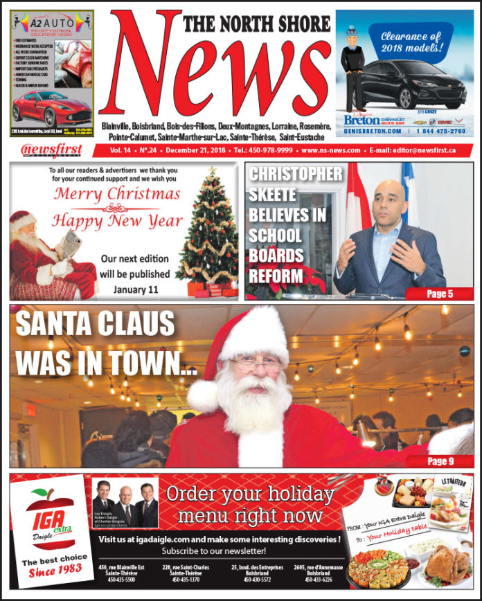 North Shore News Volume 14-24 Front page image of the North Shore News 14-24.