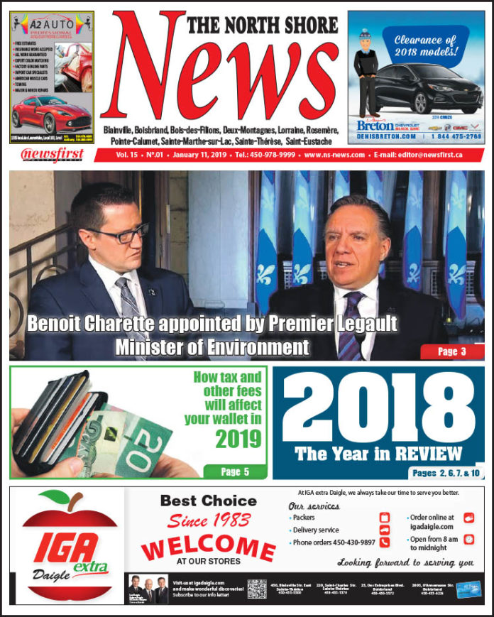 North Shore News Volume 15-01 Front page image of the North Shore News 15-01.