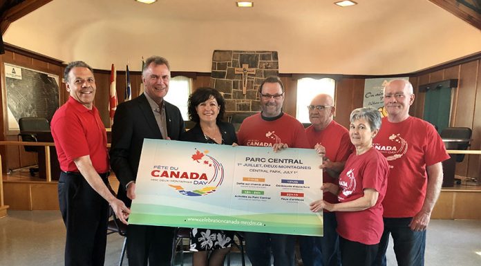 MP Lapointe announces $ 14,300 for Canada Day in Deux-Montagnes MP Lapointe announces $ 14,300 for Canada Day in Deux-Montagnes