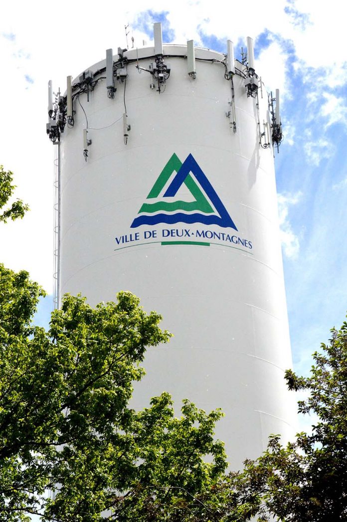 Man claims Deux-Montagnes water tower antennae cause cancer Man claims Deux-Montagnes water tower antennae cause cancer