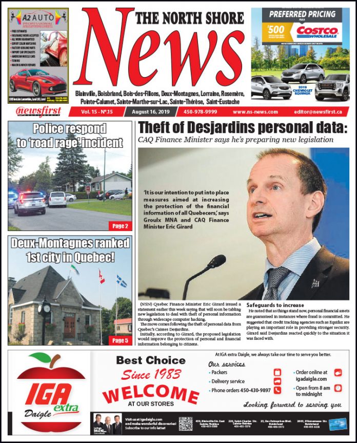 North Shore News Volume 15-15 Front page image of the North Shore News 15-15.