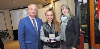 Local teen honoured by town for her bravery Local teen honoured by town for her bravery