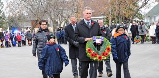 Deux-Montagnes honours veterans on Remembrance Day Deux-Montagnes honours veterans on Remembrance Day