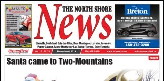 Front Page of the North Shore News 15-23