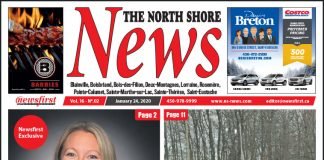 Front Page of the North Shore News 16-02
