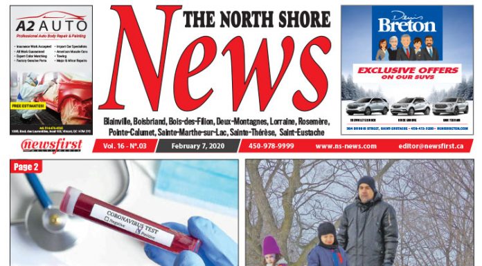 North Shore News Volume 16-03 Front Page of the North Shore News 16-03