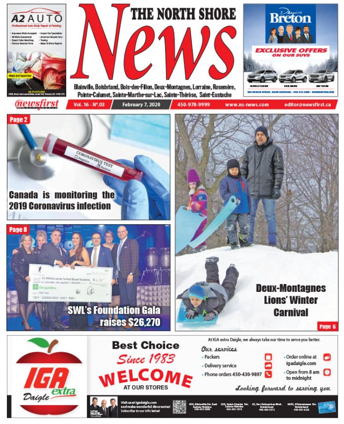 North Shore News Volume 16-03 Front Page of the North Shore News 16-03