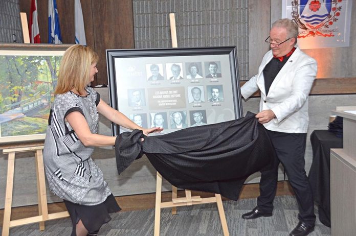 Rosemère pays homage to its most outstanding mayors Former mayors Monique Richer, Hélène Daneault and Madeleine Leduc attended in person