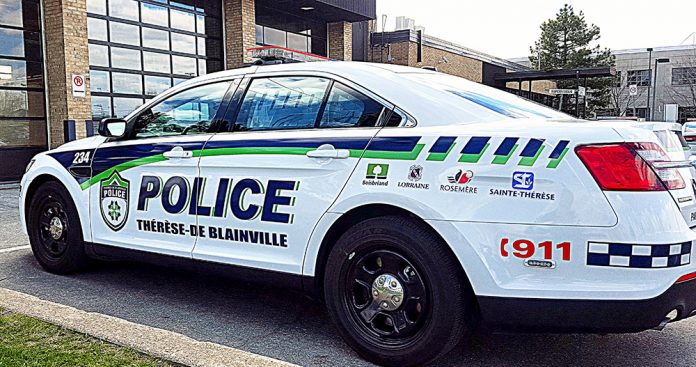 Thérèse-De Blainville PD investigating armed assault.