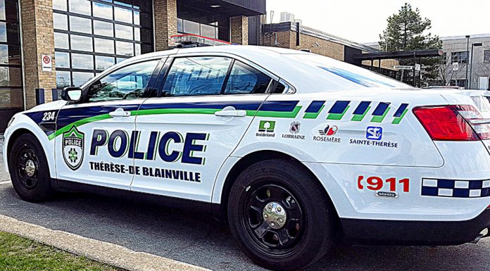 Thérèse-De Blainville PD investigating armed assault.