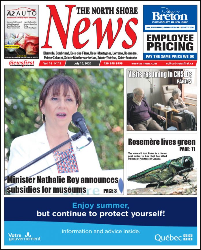 North Shore News 16-15 Front page of The North Shore News.
