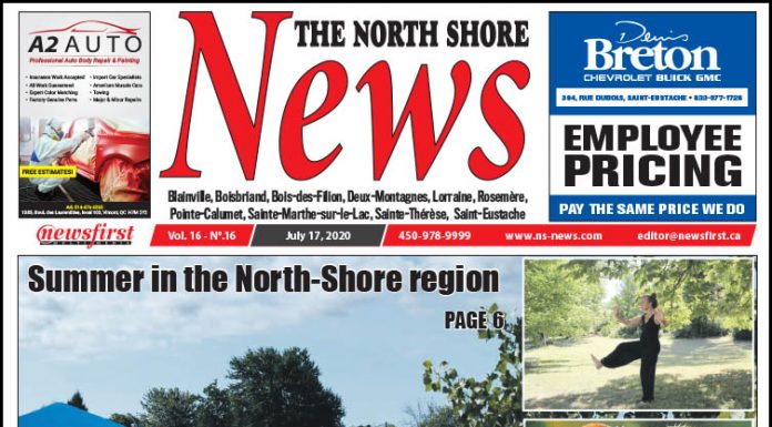 North Shore News 16-16 Front page of The North Shore News.