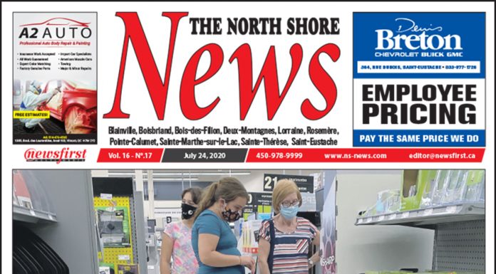 North Shore News 16-17 Front page of The North Shore News.