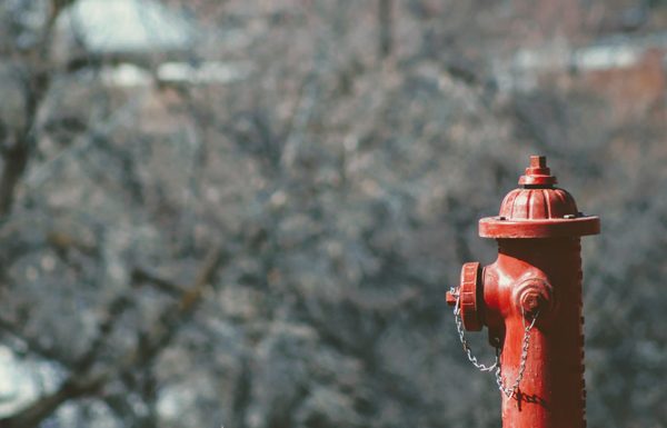 Rinsing of fire hydrants in Deux-Montagnes