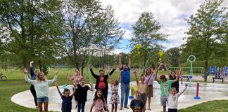 The new water games at Parc De Sève are open!