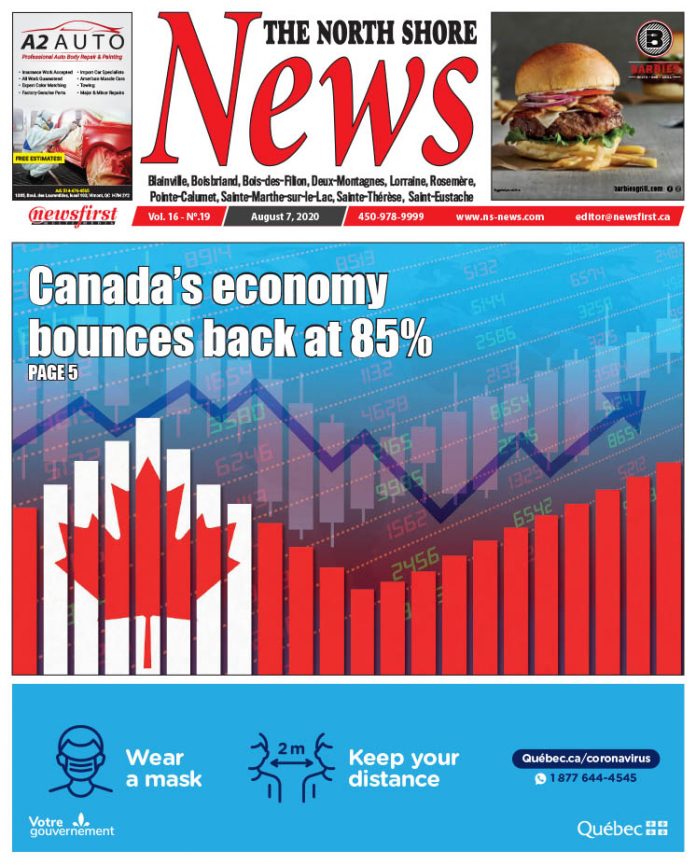 North Shore News 16-19 Front page of The North Shore News.
