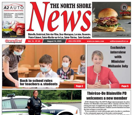 North Shore News 16-20 Front page of The North Shore News.