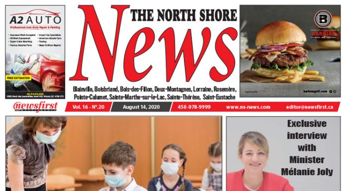 North Shore News 16-20 Front page of The North Shore News.