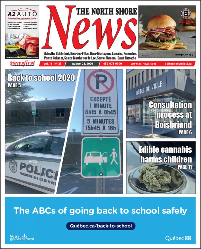 North Shore News 16-21 Front page of The North Shore News.