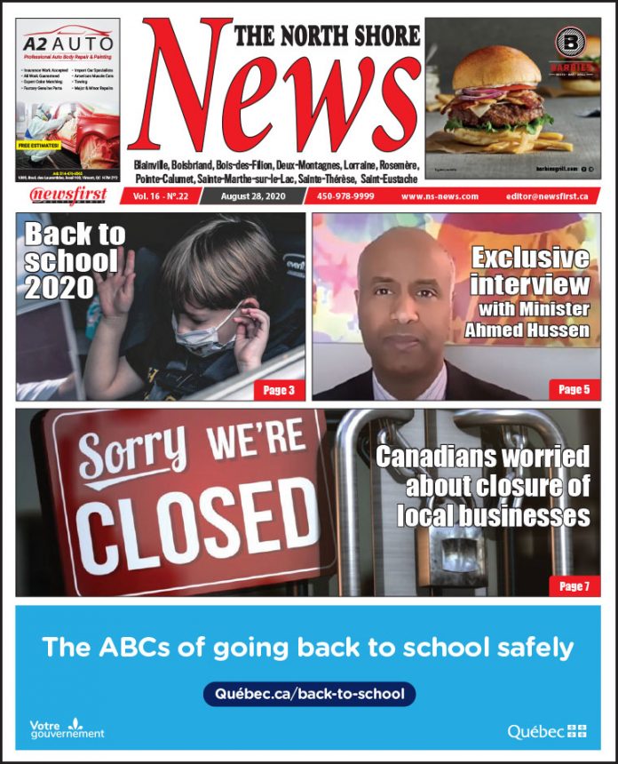 North Shore News 16-22 Front page of The North Shore News.
