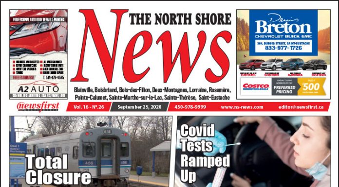 North Shore News 16-26 Front page of The North Shore News.
