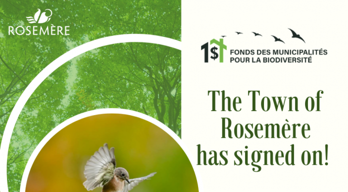 1$ per household for biodiversity in Rosemère
