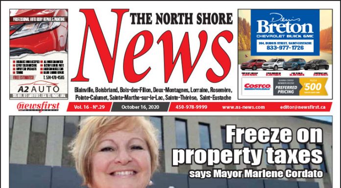 North Shore News 16-29 Front page of The North Shore News.