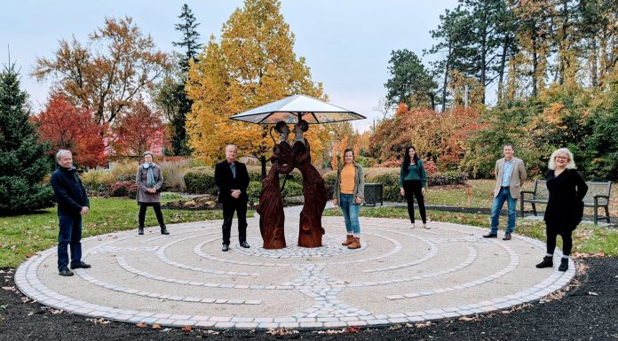 New Sculpture at Hamilton House