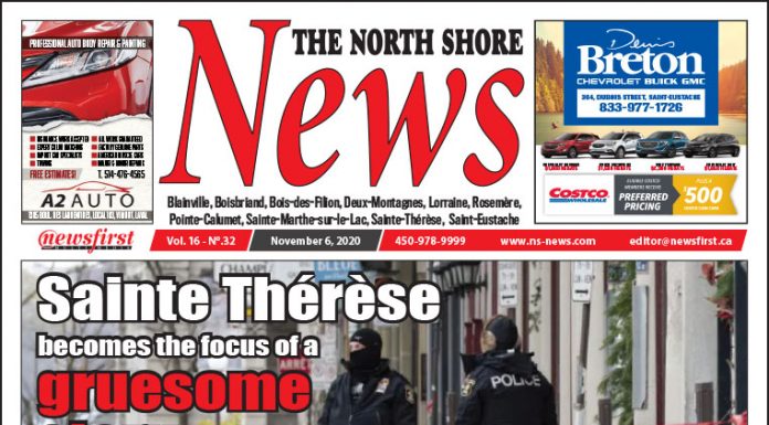 North Shore News 16-32 Front page of The North Shore News.
