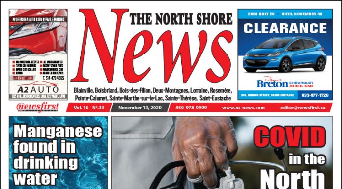 North Shore News 16-33 Front page of The North Shore News.