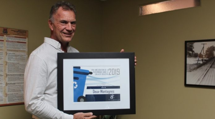 THE CITY OF DEUX-MONTAGNES WAS AWARDED THE “PERFORMANCE IMPROVEMENT” AWARD BY TRICENTRIS