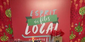 Local holiday spirit, I buy!