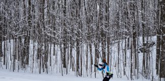 Winter outdoors in Lorraine