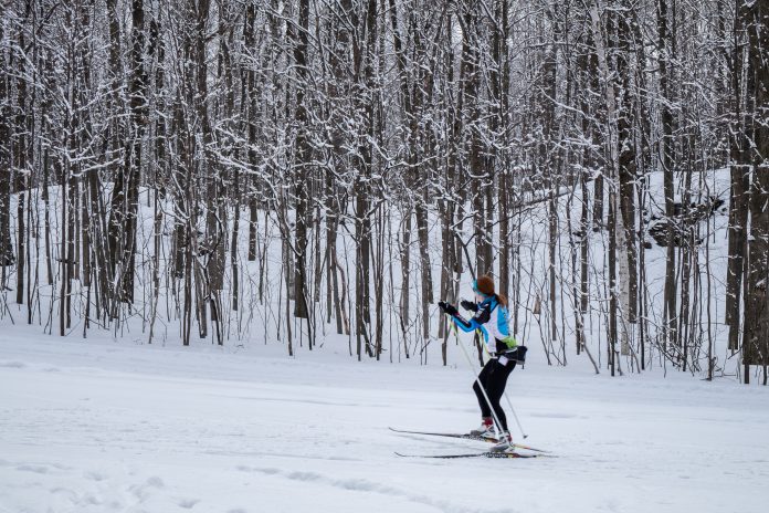 Winter outdoors in Lorraine