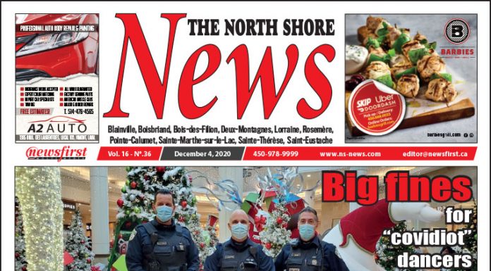 North Shore News 16-36 Front page of The North Shore News.