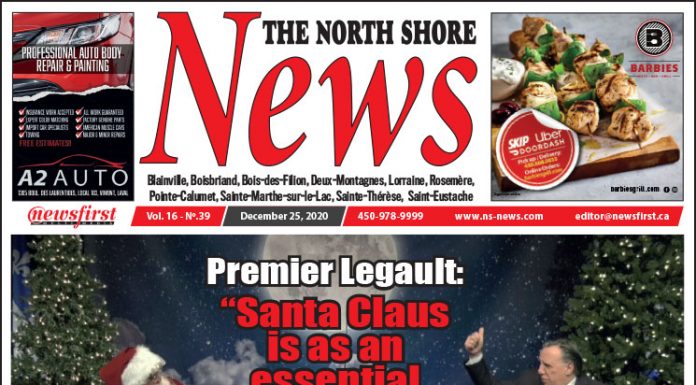 North Shore News 16-39 Front page of The North Shore News.