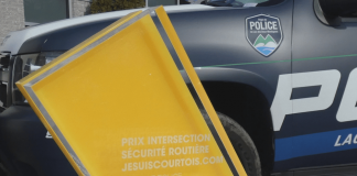 The “Je suis courtois.com” campaign wins the SAAQ road safety intersection award