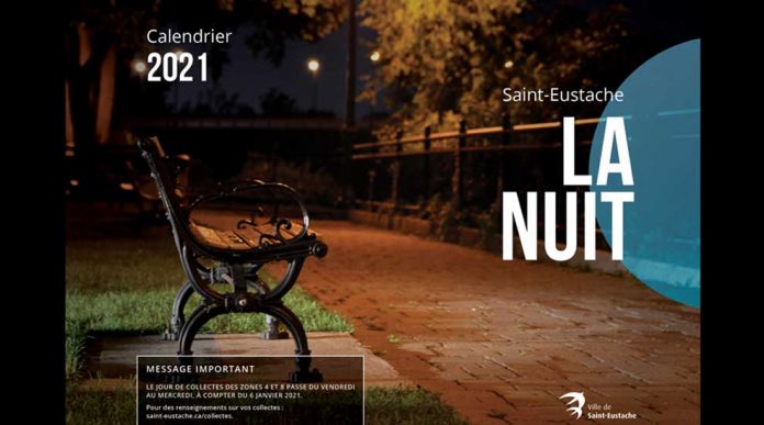 Unveiling of the winners of the 2021 Saint-Eustache municipal calendar photography competition