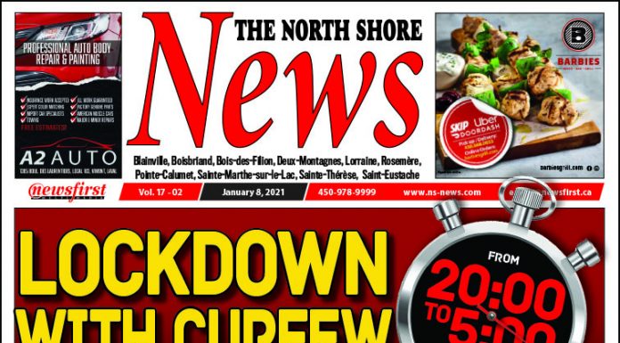 North Shore News 17-02 Front page of The North Shore News.