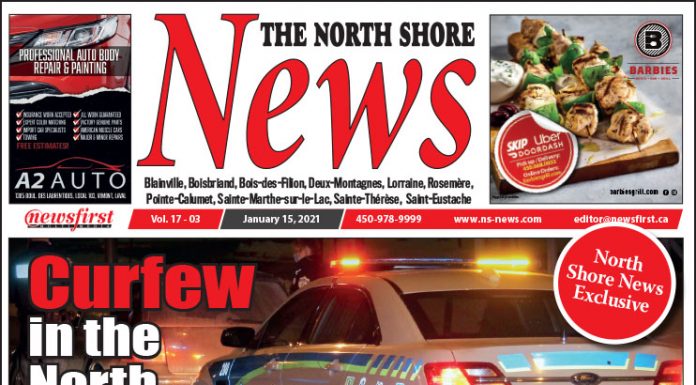 North Shore News 17-03 Front page of The North Shore News.