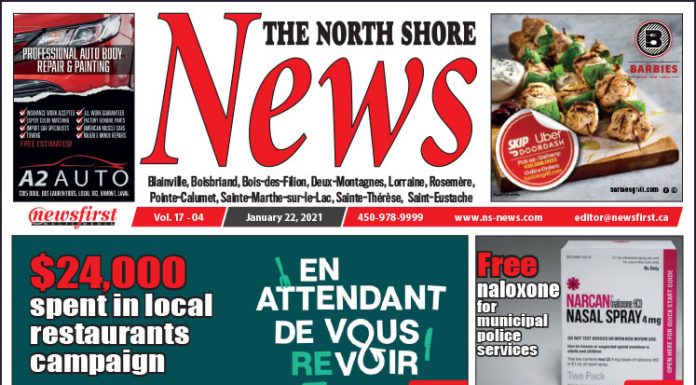 North Shore News 17-04 Front page of The North Shore News.