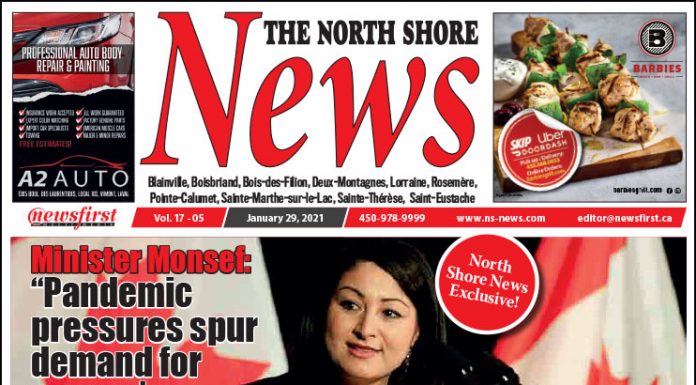 North Shore News 17-05 Front page of The North Shore News.
