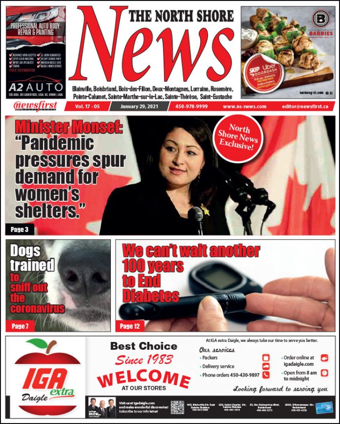North Shore News 17-05 Front page of The North Shore News.