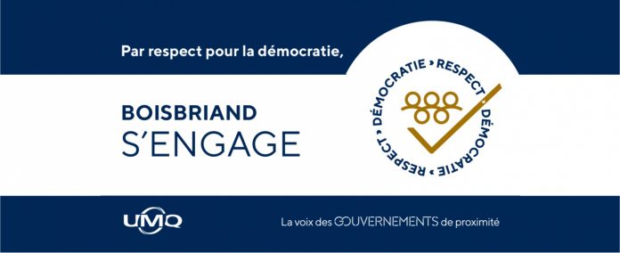 “Democracy In respect, out of respect for Democracy”