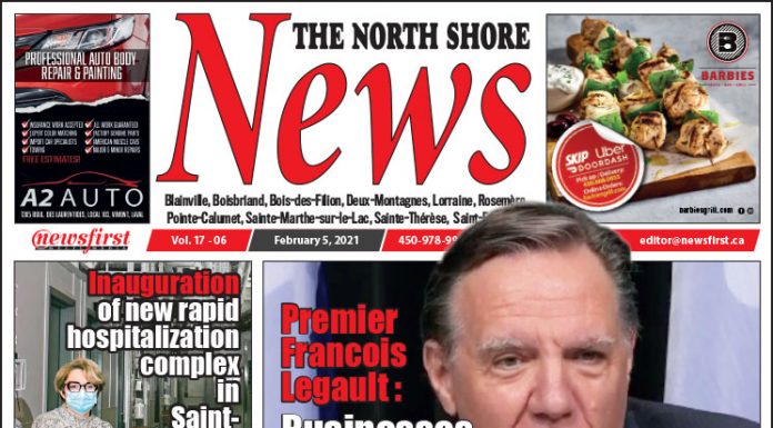 North Shore News 17-06 Front page of The North Shore News.
